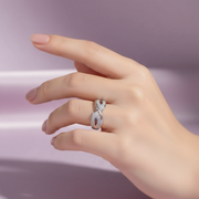 Infinity Love 925 Sterling Silver Ring